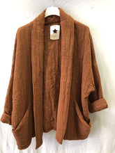 Oversized Kimono Jacket : Camel
