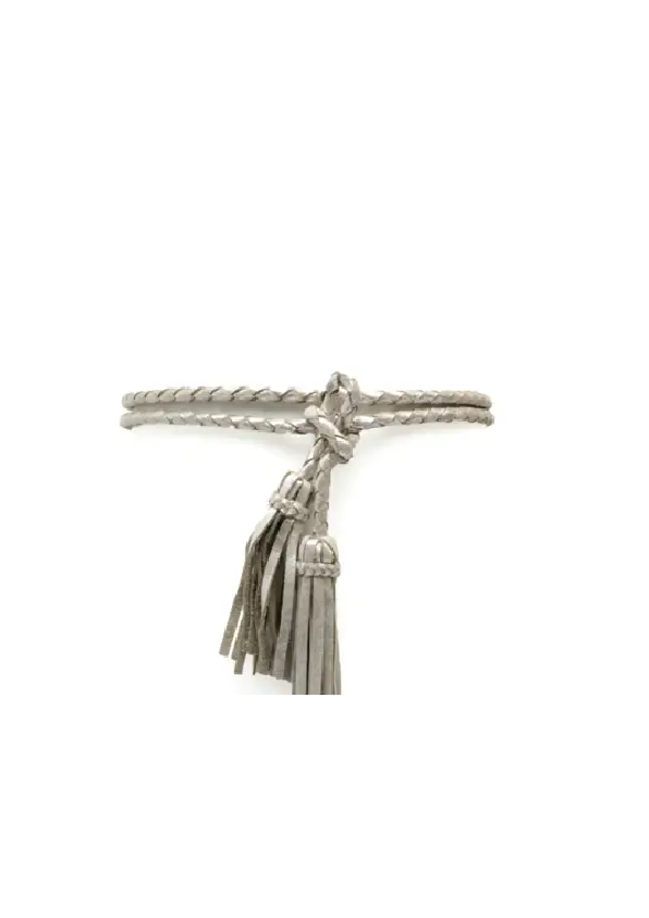 Fringe Soga Belt - Silver - OS