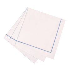 25ct Hemstitch Napkins | Size: Cocktail Napkin (25x25cm) / Royal Blue