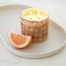 Grapefruit Pomelo 2 Wick Woven Candle 12oz. Ctn.6