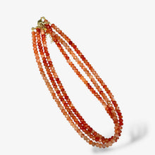 Faceted Bead Necklaces :Baby pink