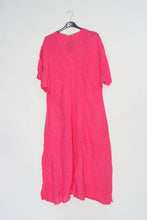 Long Linen Dress Kimono Charcoal Grey One Size
