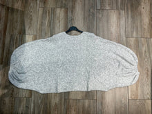 Oversized sweater with balloon sleeves REF. 52082: Light Taupe