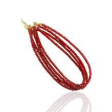 Faceted Bead Necklaces :Baby pink