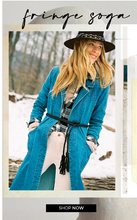 Fringe Soga Belt - Navy - OS