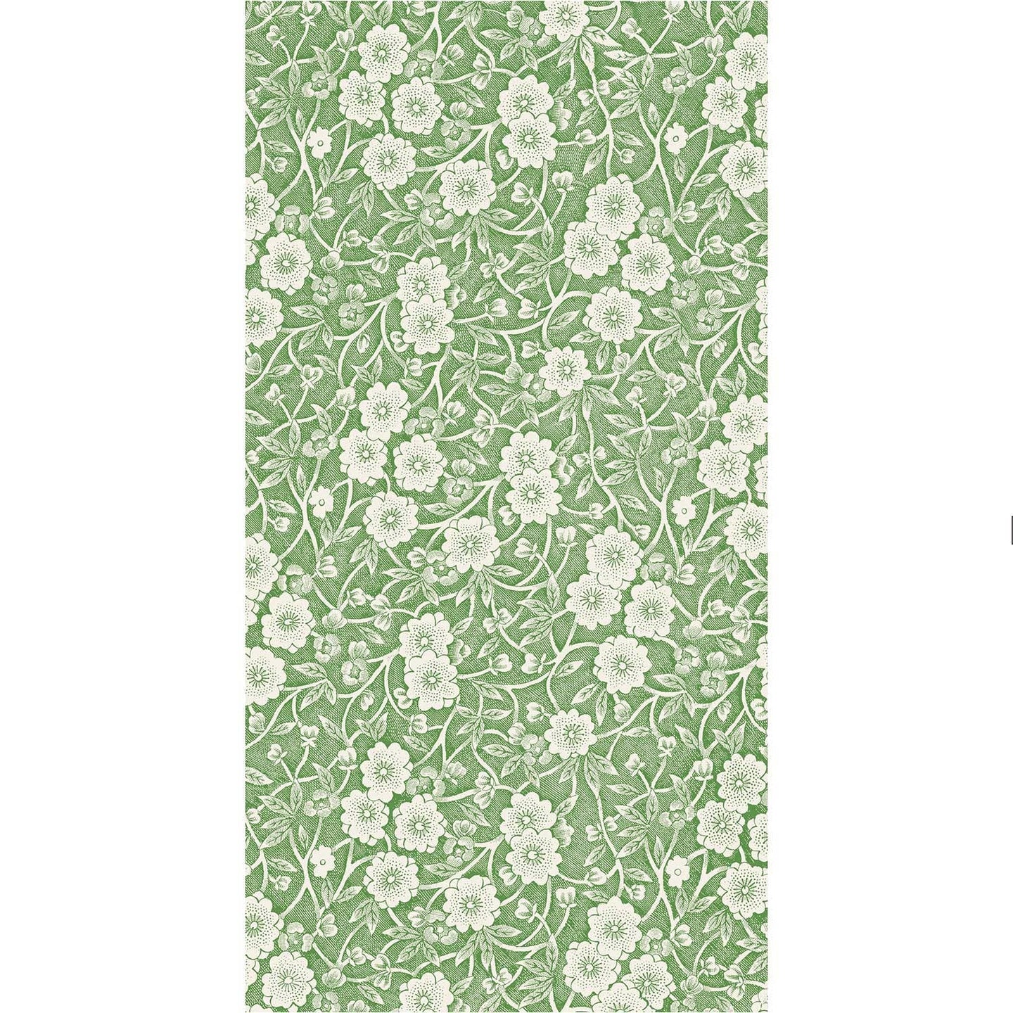 Green Calico Guest Napkin - Pack of 16