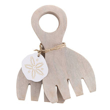 Wood Salad Serving Set: 7" L x 4" W