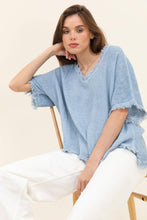 Fringe Blouse: Taupe