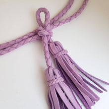Fringe Soga Belt - Lilac - OS