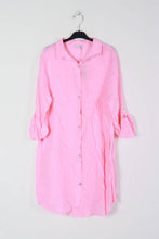 Short Linen Dresse One Size Blue Jeans