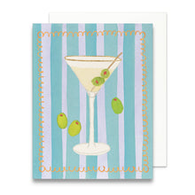 Watercolor Martini Everyday Greeting Card | Blank Card