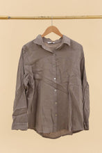 Classic Button Down : Charcoal Gray