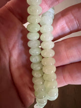 Lilly Gemstone Bead Necklace multi-color 8mm opals jade : Deep Orange