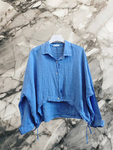 Linos REF: 83790 100% Linen Shirt: White