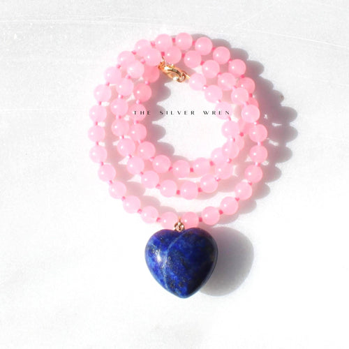 Josie Beaded Necklace: 18 inch