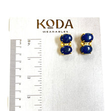 Kora Earring: Lapis