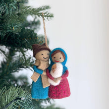 The Nativity Scene Ornament: Gray