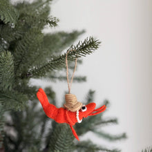 Felt Shrimp Couple Ornament: Shrimp Husband