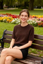 ALPACA SWEATER REF 1012: Chocolate