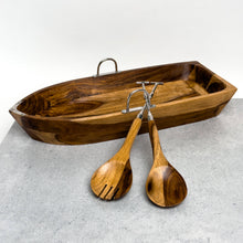 Rowboat Salad Bowl with Salad Servers