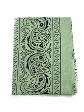 Green Bandana Scarf