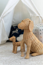 Large Potcake Rattan Dog