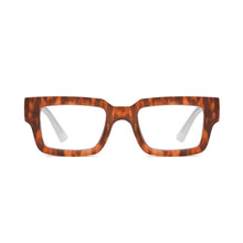 JONAH | Amber Tortoise | Transparent Matte Clear| Blue Light: 3.00