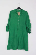 Short Dress Linen Pink One Size