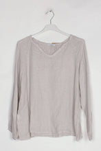 Linen Blouse  Sky Blue One Size