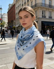 Pink Mixed Bandana Scarf