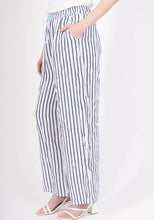 Camel Stripe Linen Pants