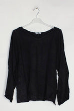 Linen Blouse  Sky Blue One Size