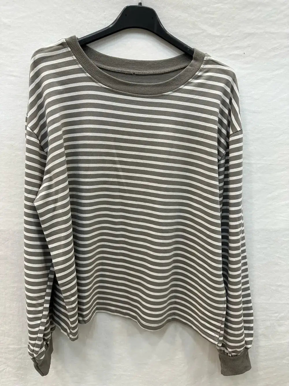 Stripe Sweatshirt:  Mole
