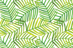 Green Leaf Paper Placemat Pad