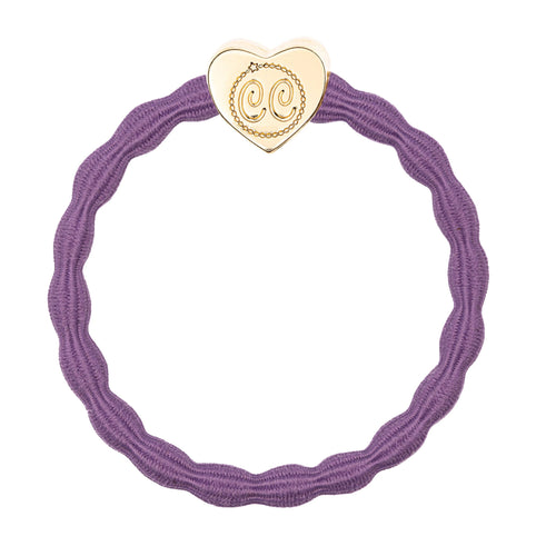 Gold Heart - True Purple