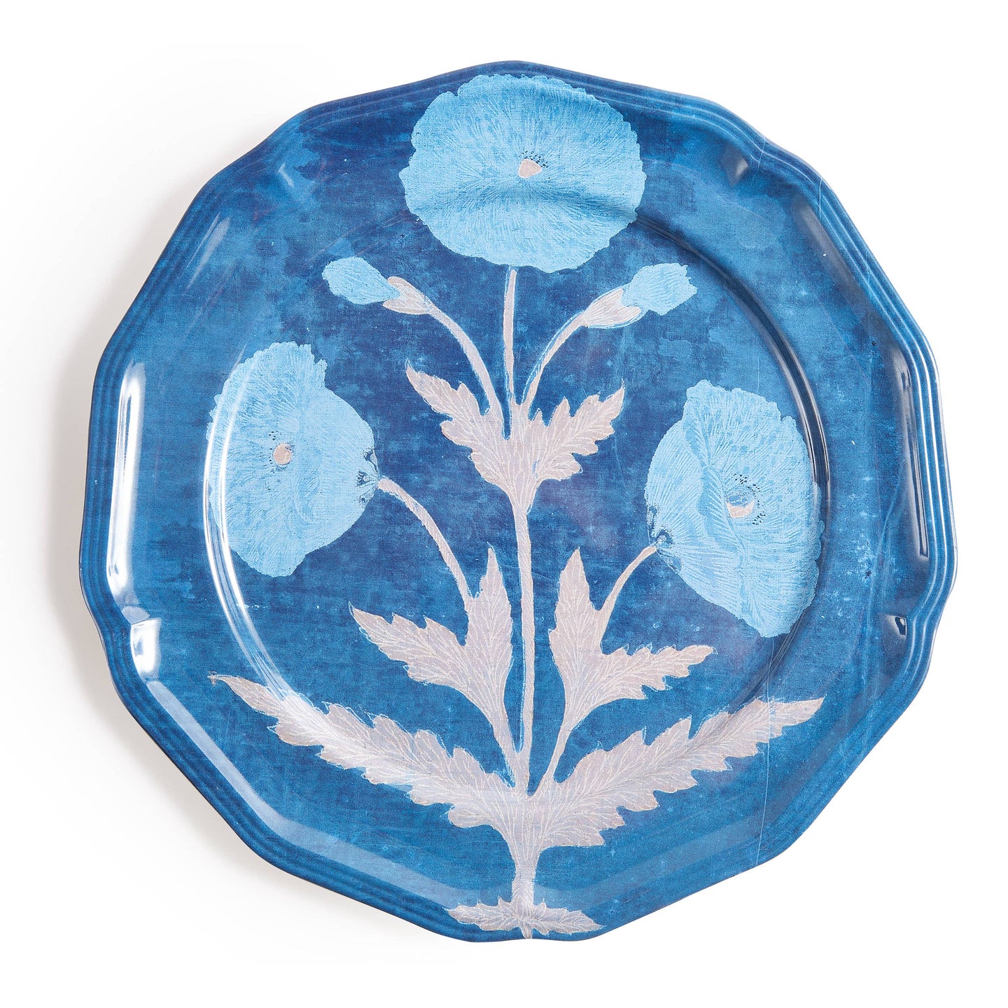 Poppy Blue Side Plates Set of Four