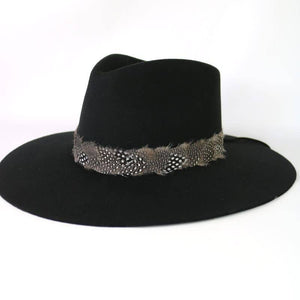 Western Feather Birch Hat Band