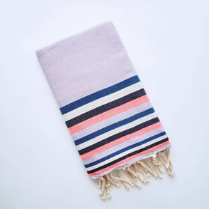 wonderfouta - Beach towel /sarong-Lola Lavender