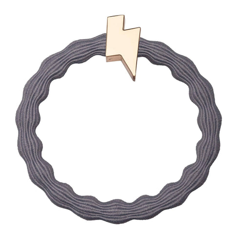 Gold Lightning Bolt - Dark Lilac