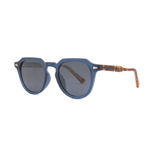 NELL | Matte Navy Blue | Matte Tortoise