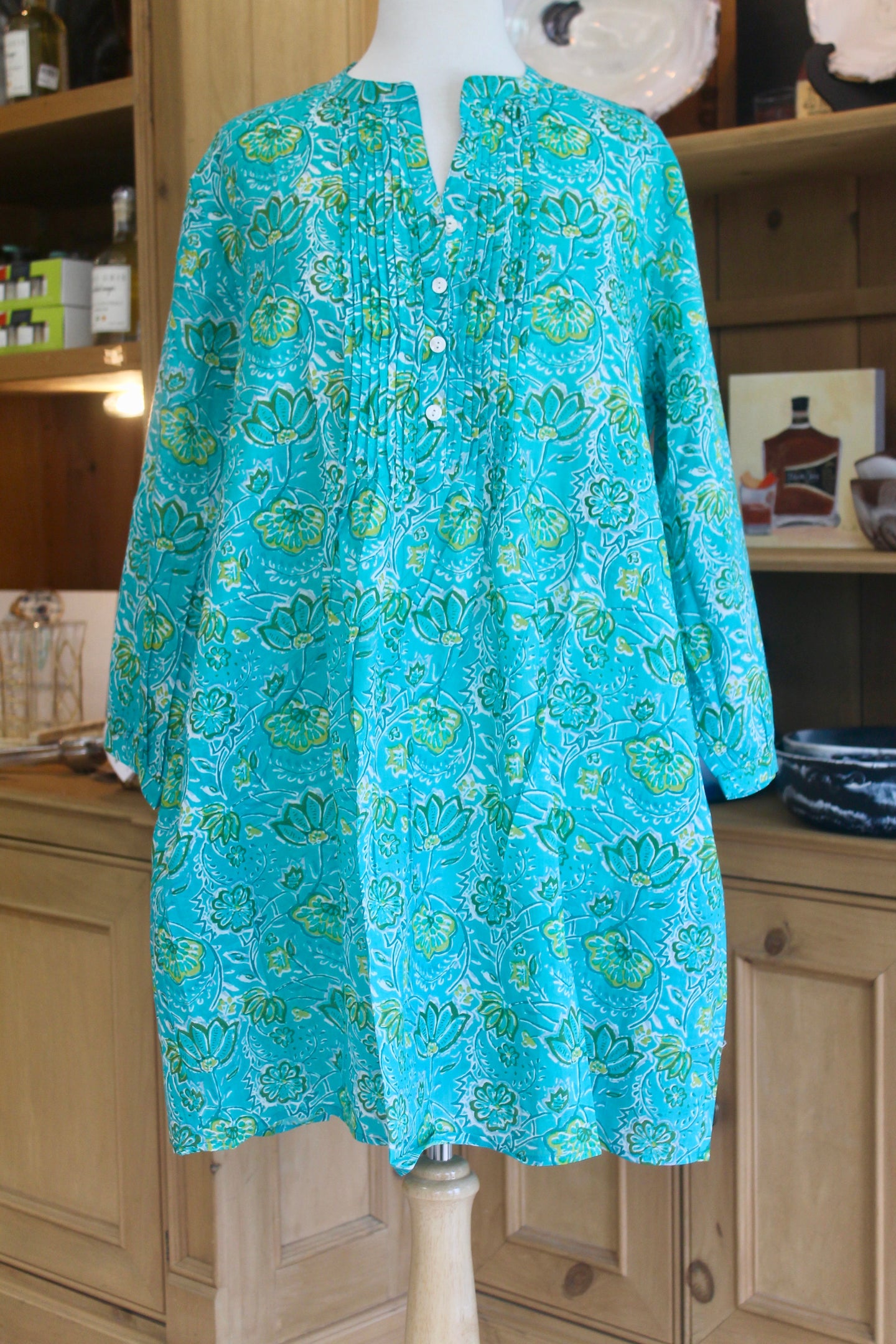 Margaret Dress - Teal