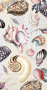 Paper Guest Towel Napkins  Shells of the Sea