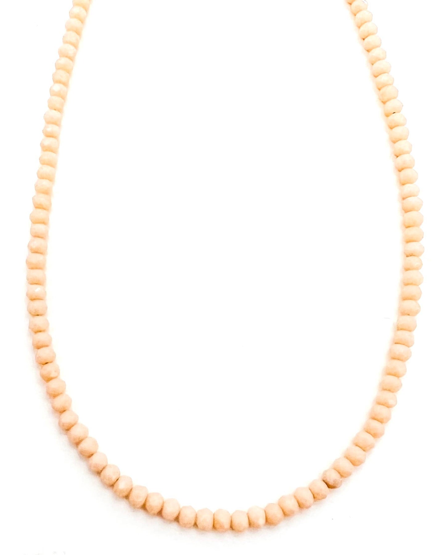 Lucille Necklace || Light Pink