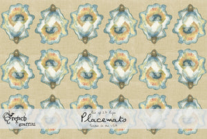 Watercolor Oysters Paper Placemat