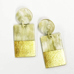 Sunshine Tienda - Gold Dipped Cabana Earrings