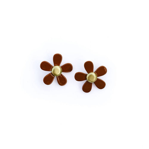 Horn Fall Bloom Studs