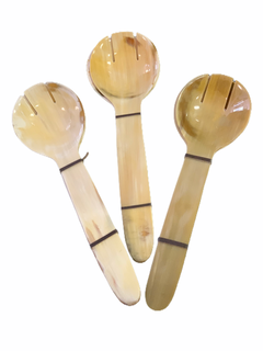 HZ Horn Salad Tossing Set - 12 Inches