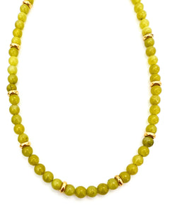 Lucille Necklace - Key Lime